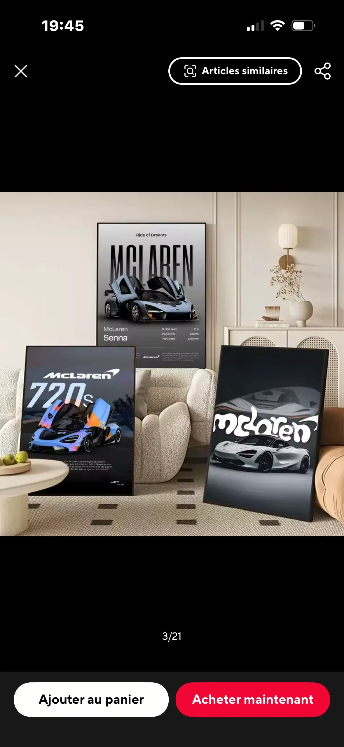 Posters de supercars