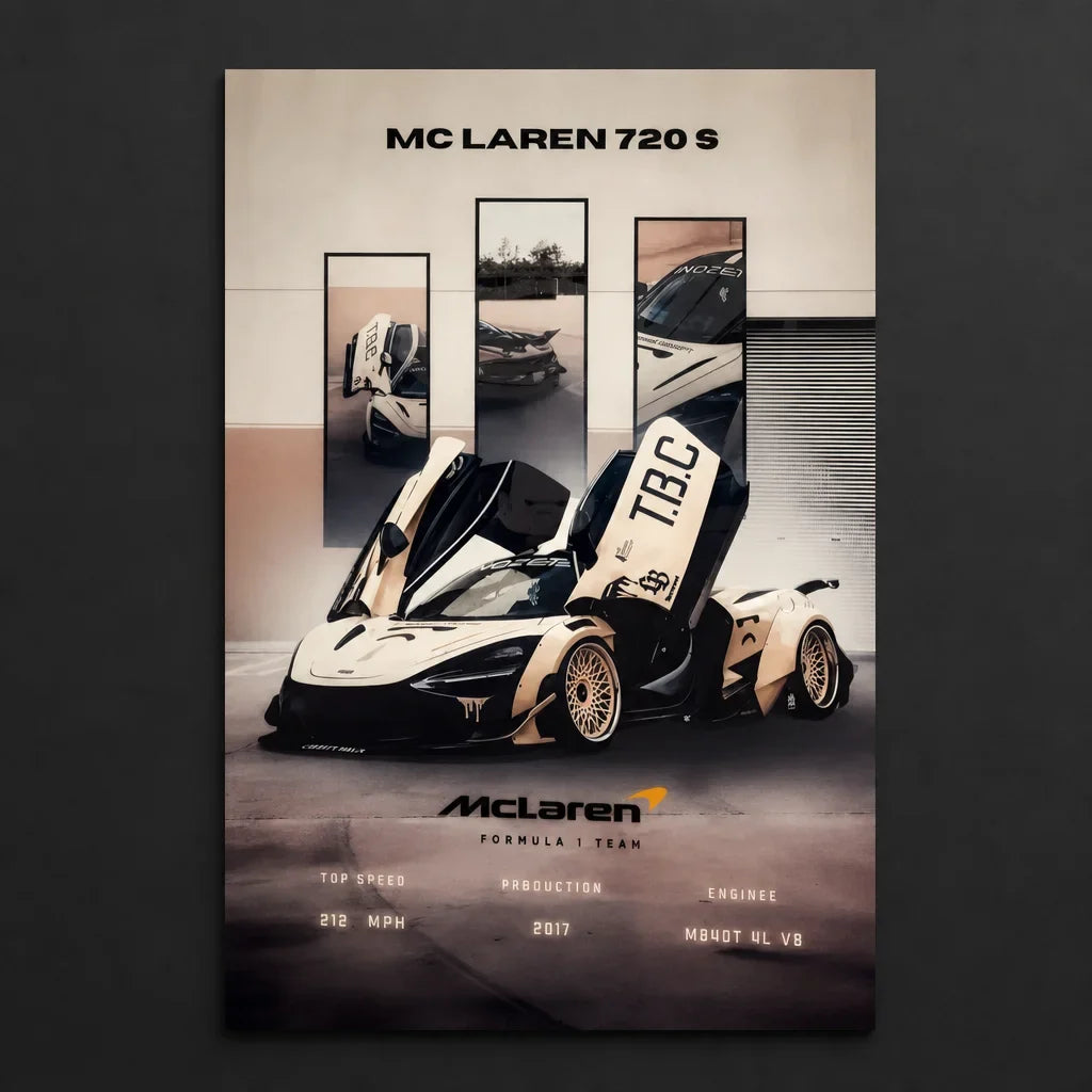[Scale AI] catalog_packshot — Poster McLaren 720S