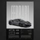[Scale AI] catalog_packshot — Poster Ferrari 488 Pista