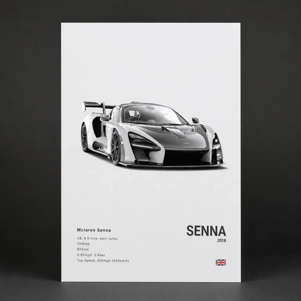 [Scale AI] catalog_packshot — Poster McLaren Senna
