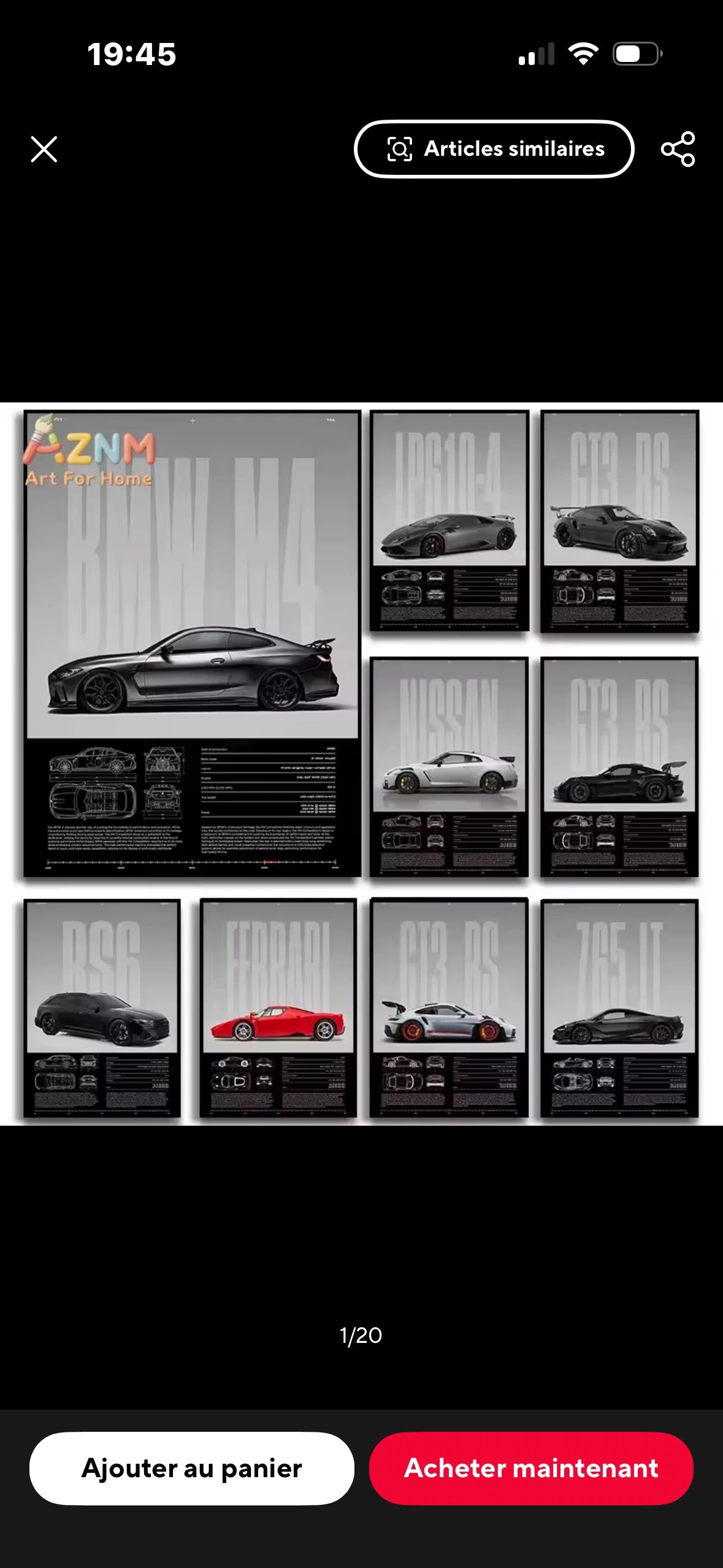 Poster BMW M4