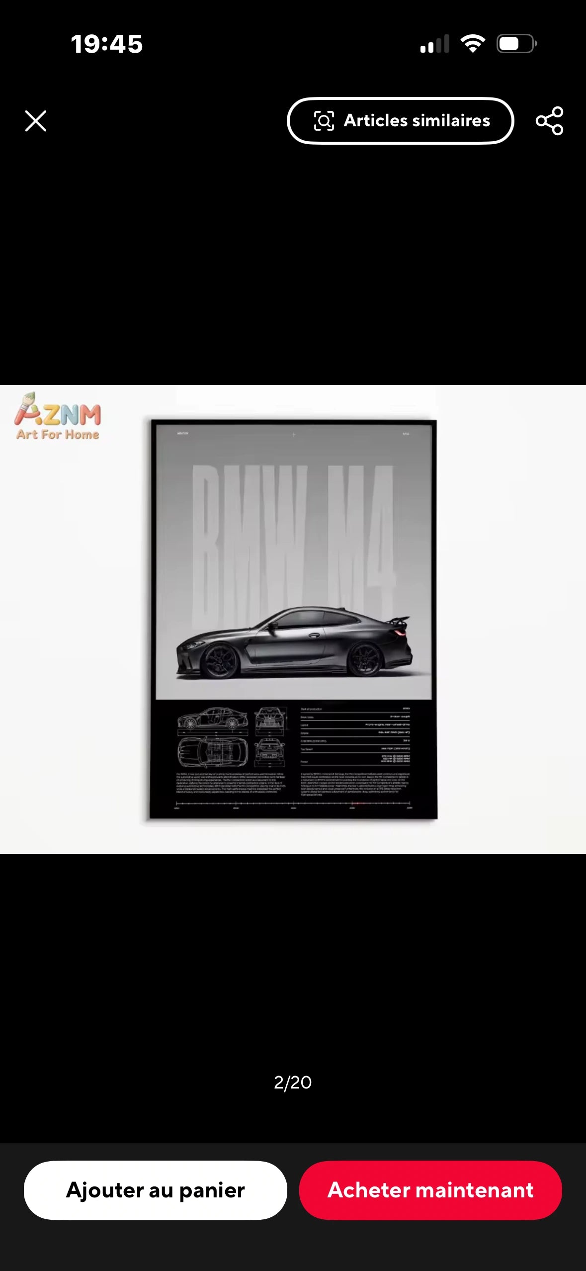 Poster BMW M4